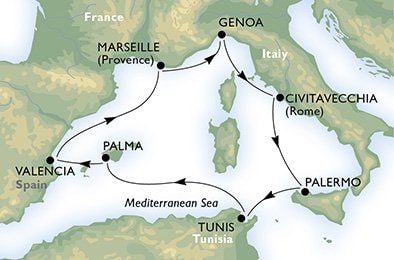 Msc Preziosa - Mediterráneo- Salidas desde Valencia - Foro Cruceros por el Mediterráneo