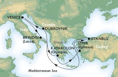 MSC MAGNIFICA -Alma Mediterranea- SALIDAS 2015 - Foro Cruceros por el Mediterráneo