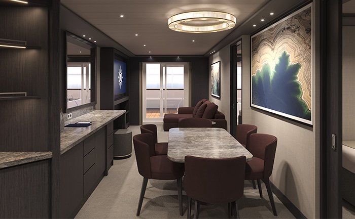 MSC Yacht Club Royal suite with whirlpool bath, MSC Poesia | MSC Cruises