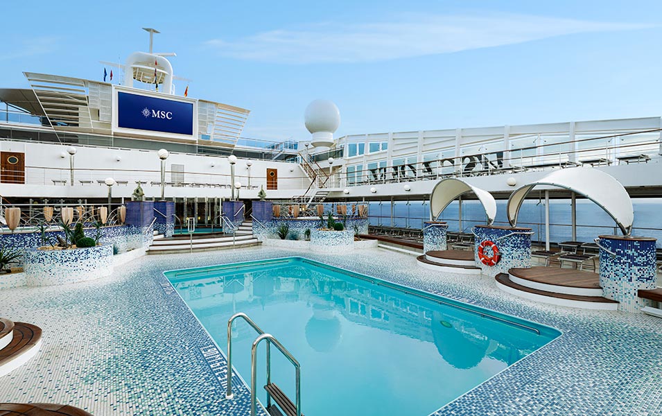 Coral Bay pool, MSC Poesia | MSC Cruises Coral Bay pool, MSC Poesia | MSC Cruises