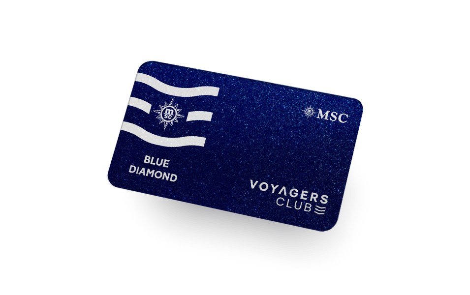 MSC Voyagers Club Blue Diamond Membership | MSC Cruises