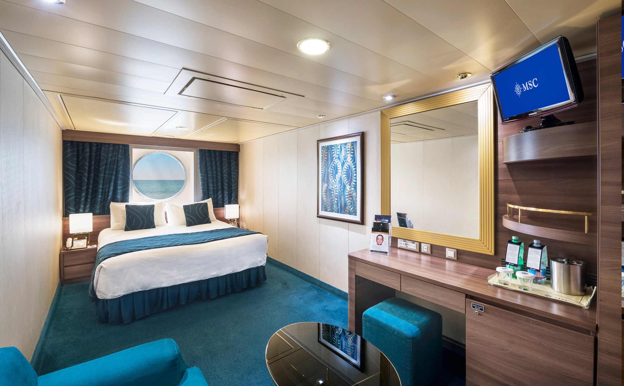 MSC Splendida camarotes, suites, interiores | MSC Cruceros