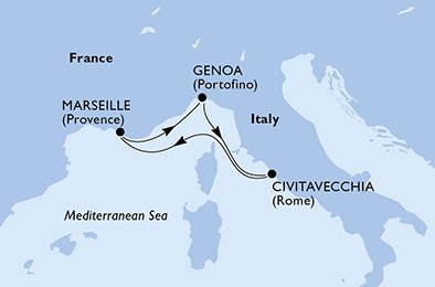 Italia, Francia