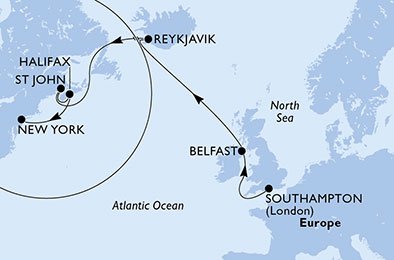 Reino Unido, Islandia, Canadá, Estados Unidos