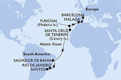Brasil, España, Portugal
