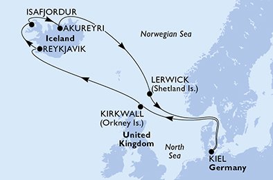 Msc Fantasía Norte de Europa: Kiel-Escocia-Islandia - Foro Cruceros por el Atlántico